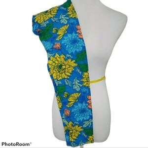 LuLaRoe Leggings Bright Floral Print Size OS 2-10